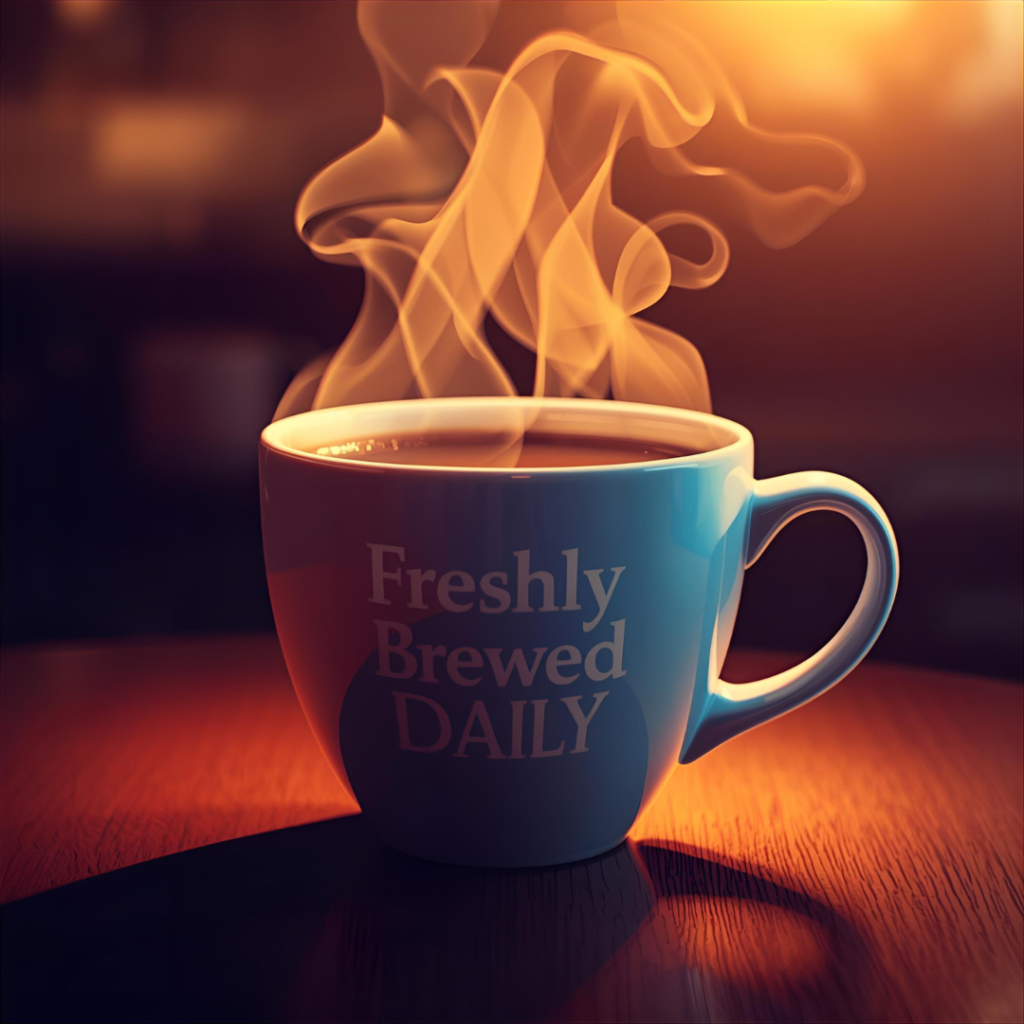 Freshly Brewed Daily